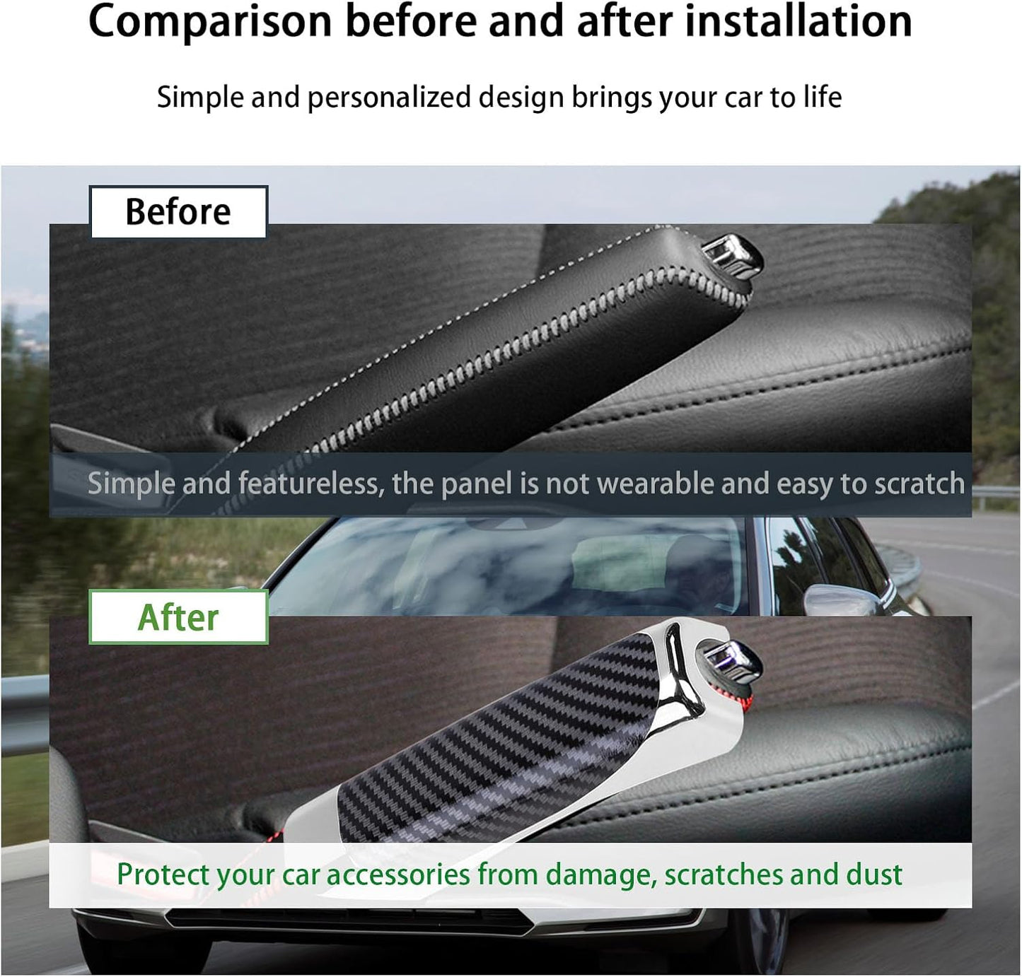 Car Hand Brake Cover