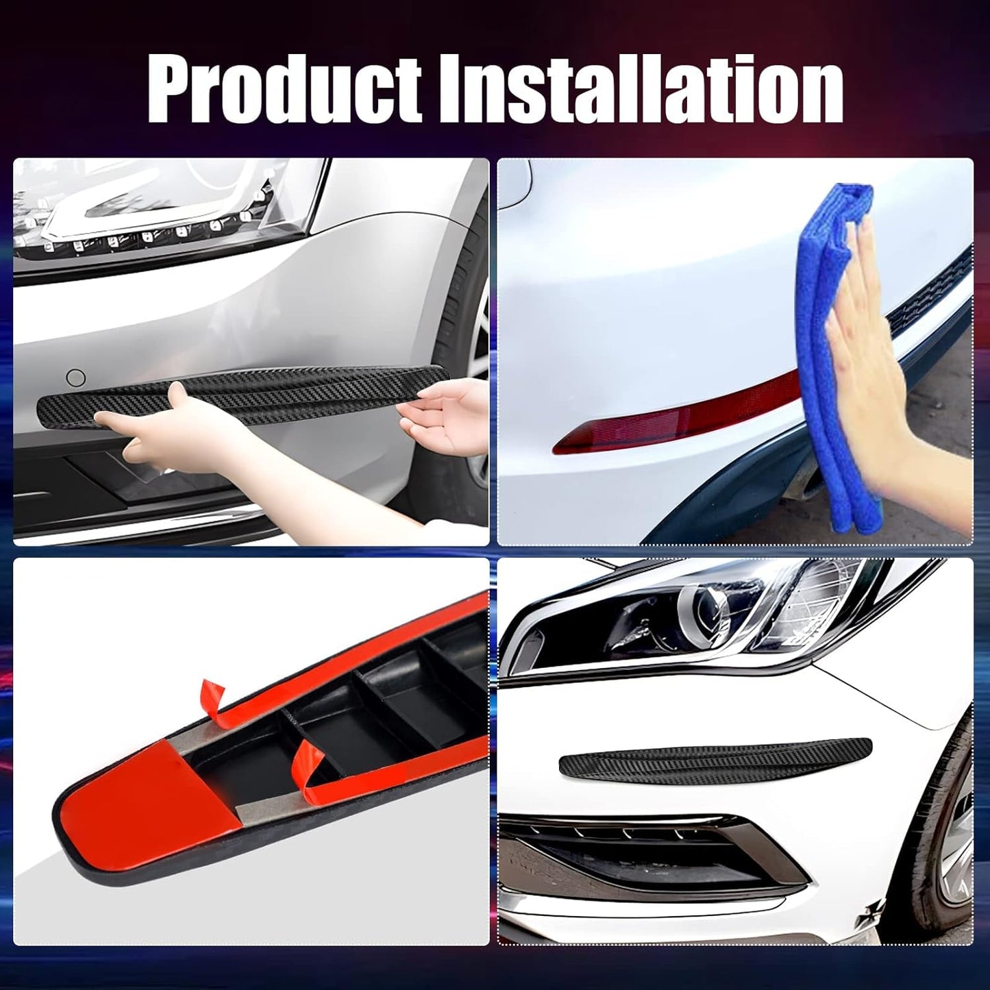 Car Bumper Protective Strip(4 pcs)