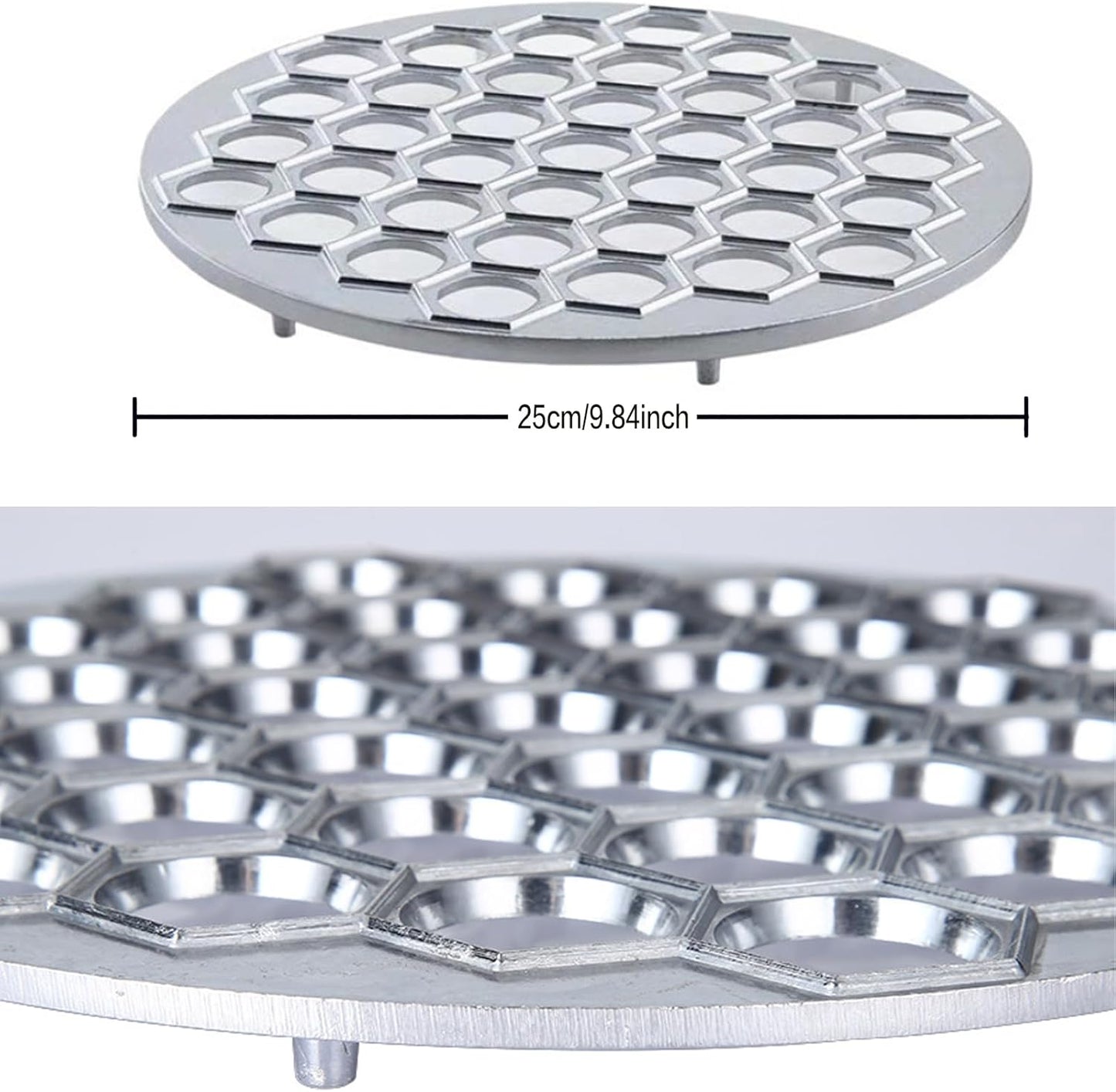 37 Holes Aluminum Dumpling Maker