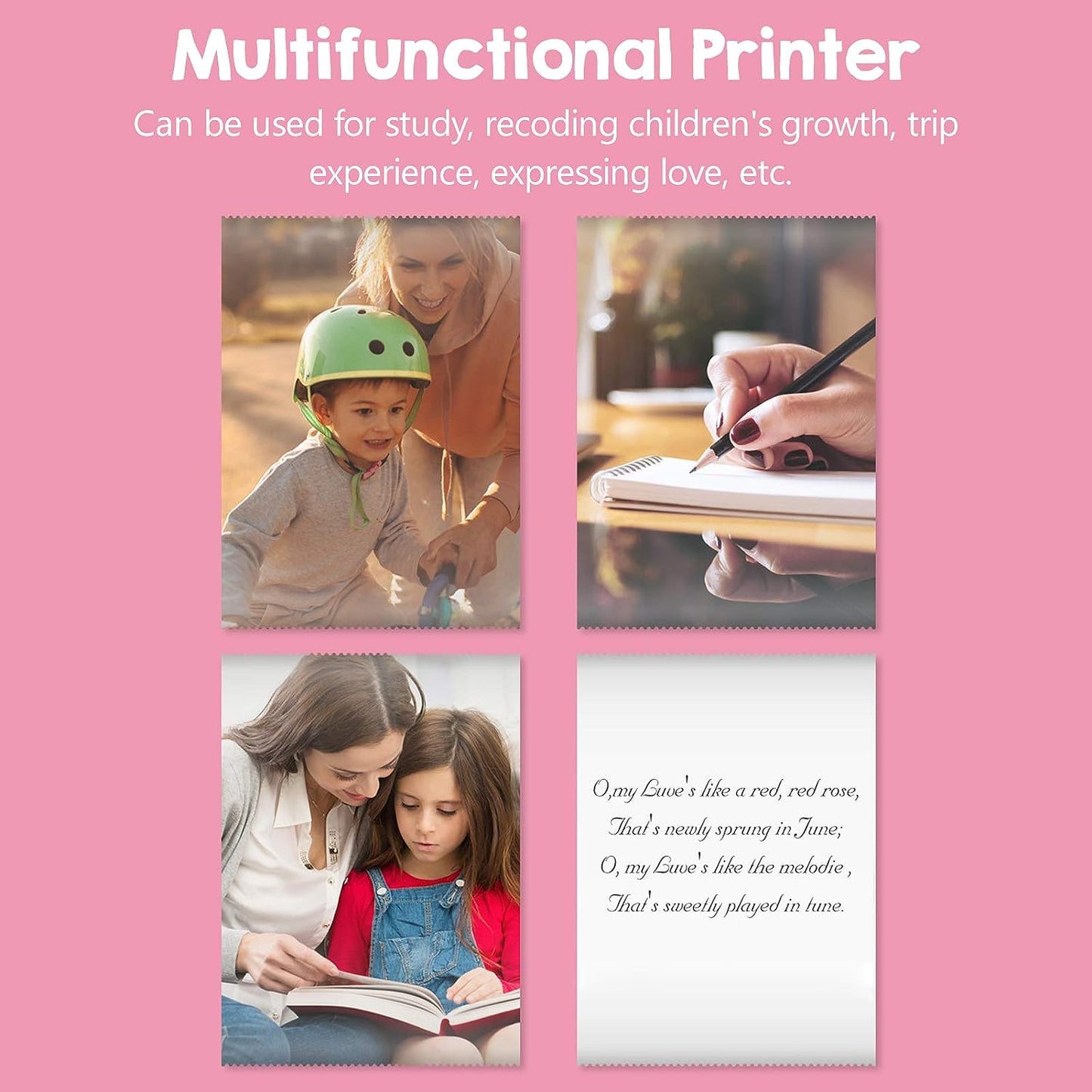 طابعة جيب صغيرة محمولة