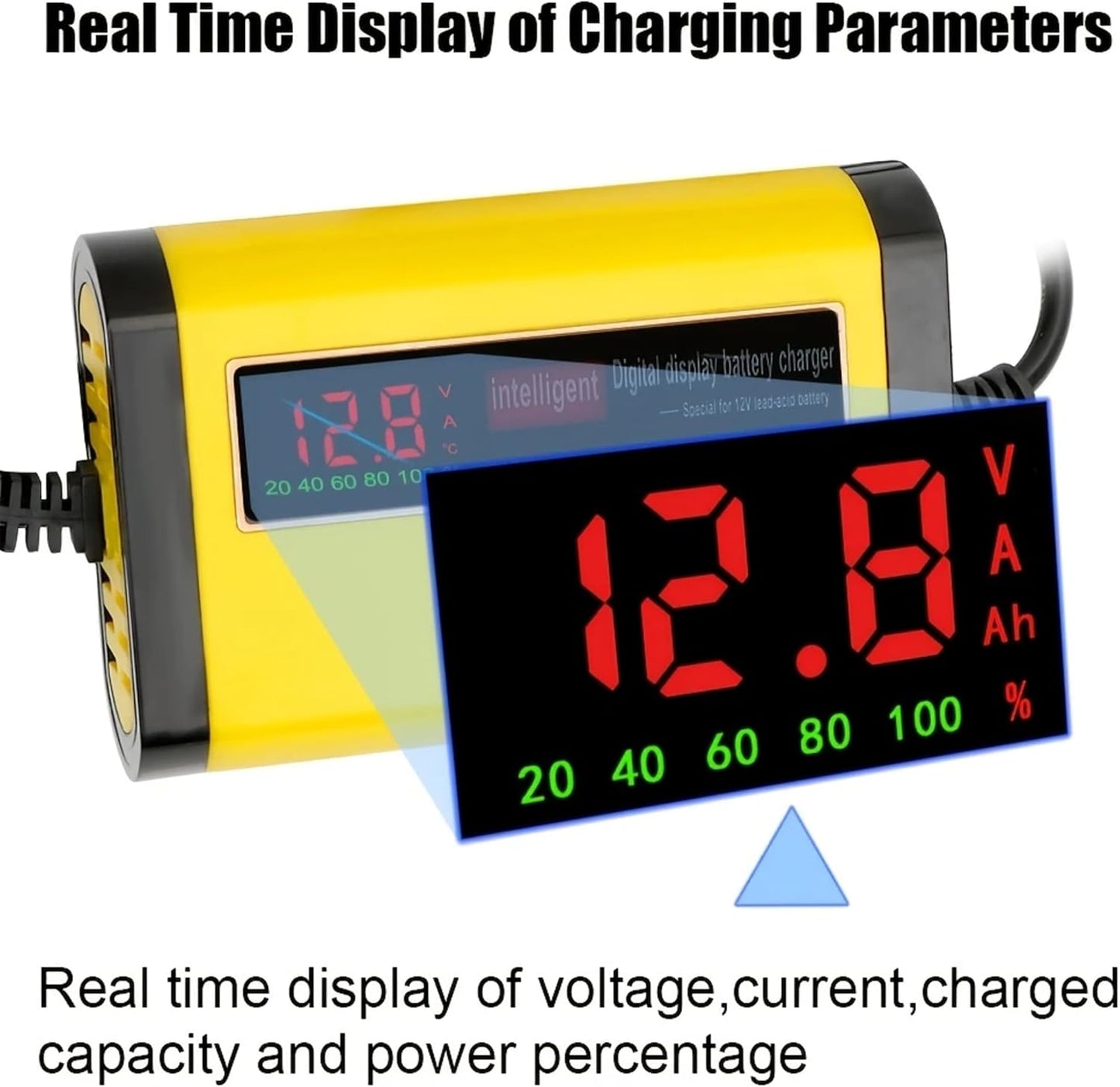 Automatic 12V 2A Car Battery Charger