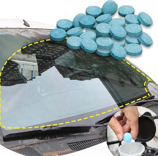 Car Windshield Glass Concentrated Washer Tablets(50 Pcs)