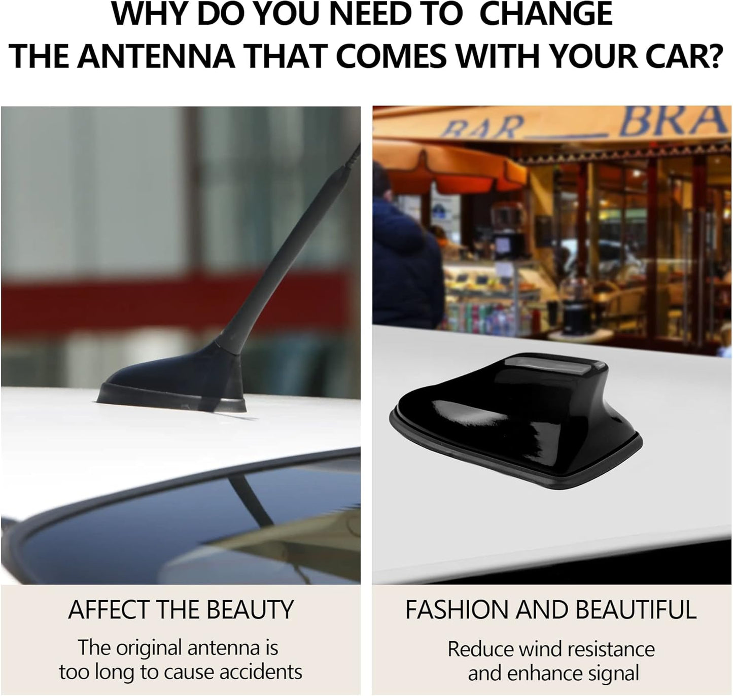 هوائي زعانف القرش العالمي للسيارة