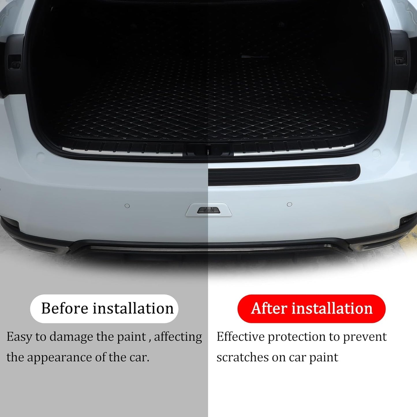 Car Rear Bumper Rubber Protector