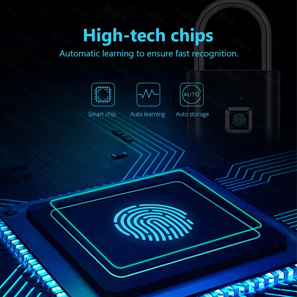 قفل بصمة الإصبع الذكي