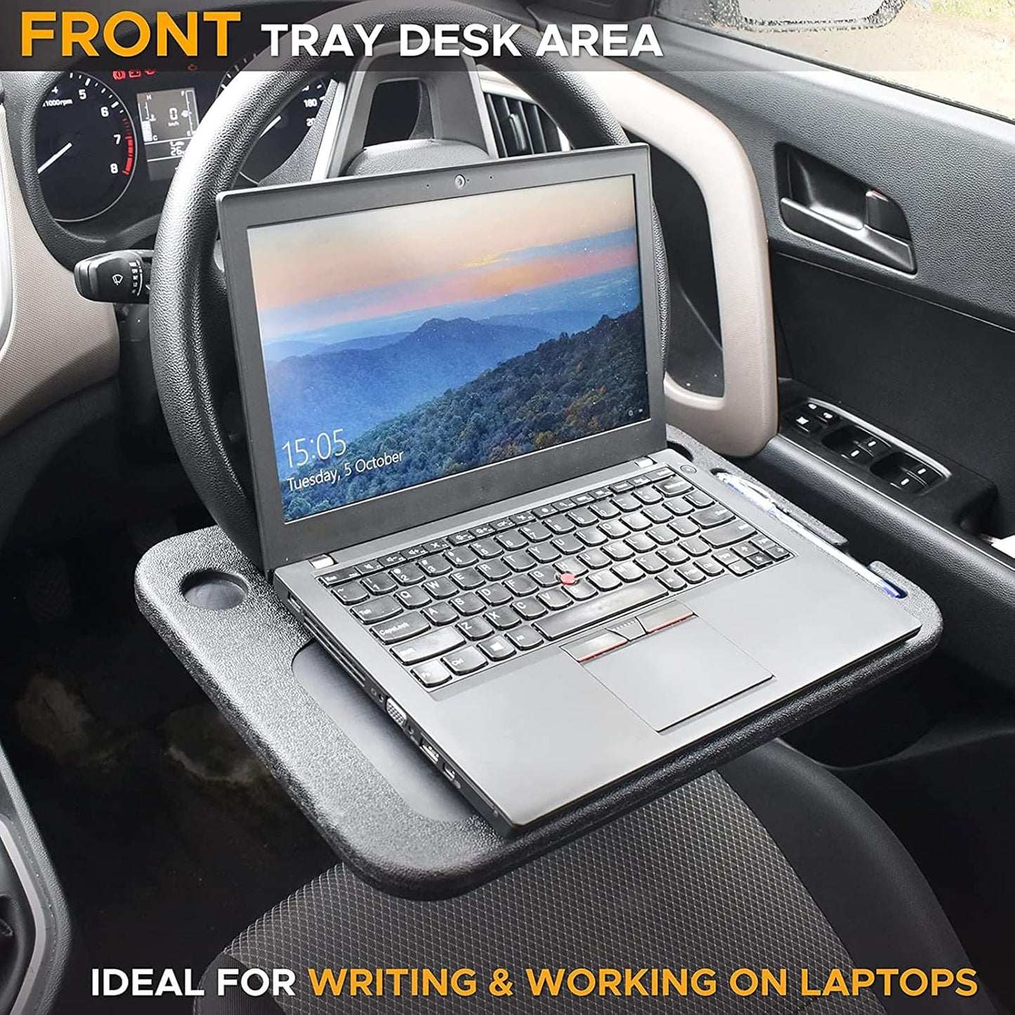 Car Steering Wheel Desk Tray