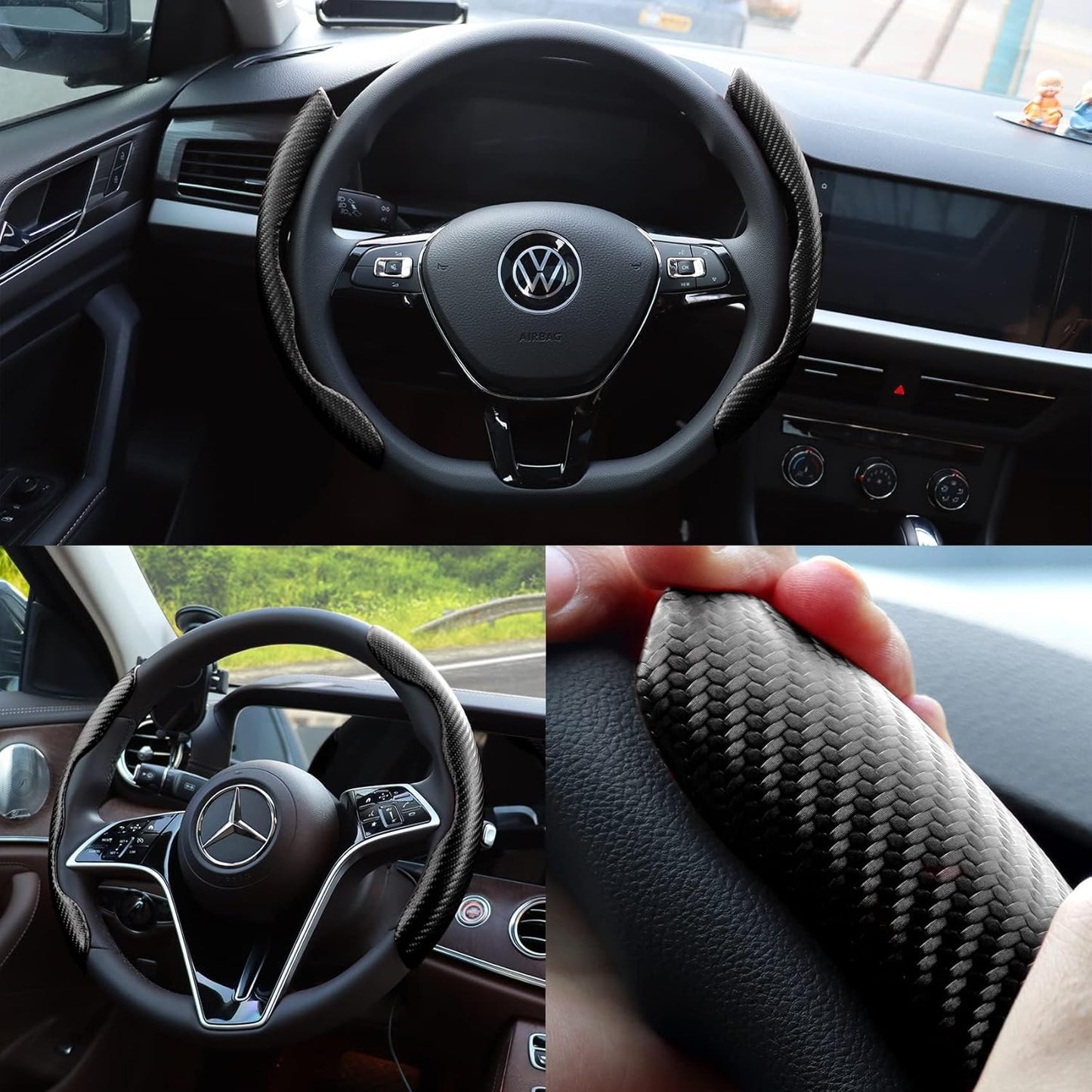 Anti-Slip Car Steering Wheel Cover