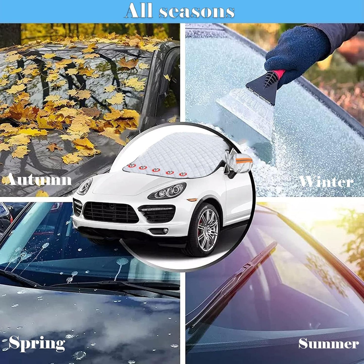 Magnetic Car Windshield Cover