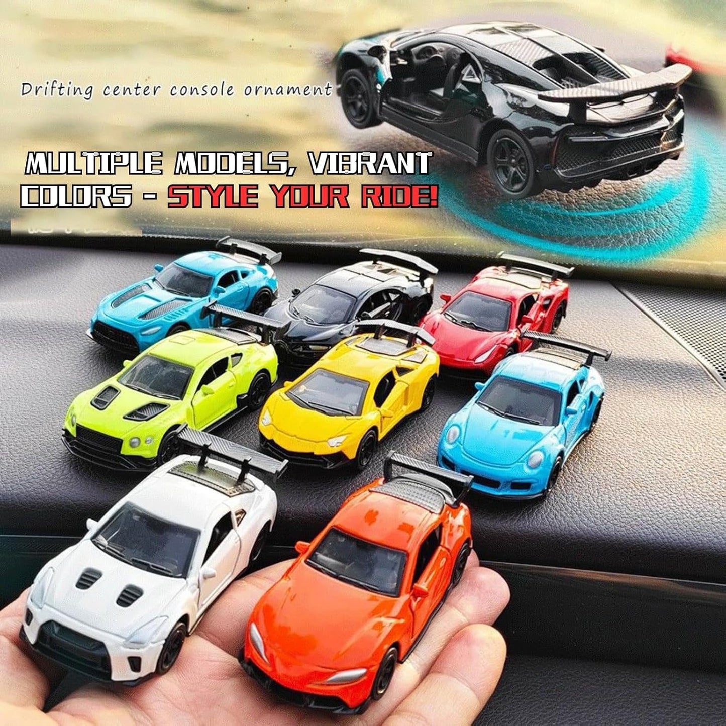 Car Model Drifting Dashboard Ornament