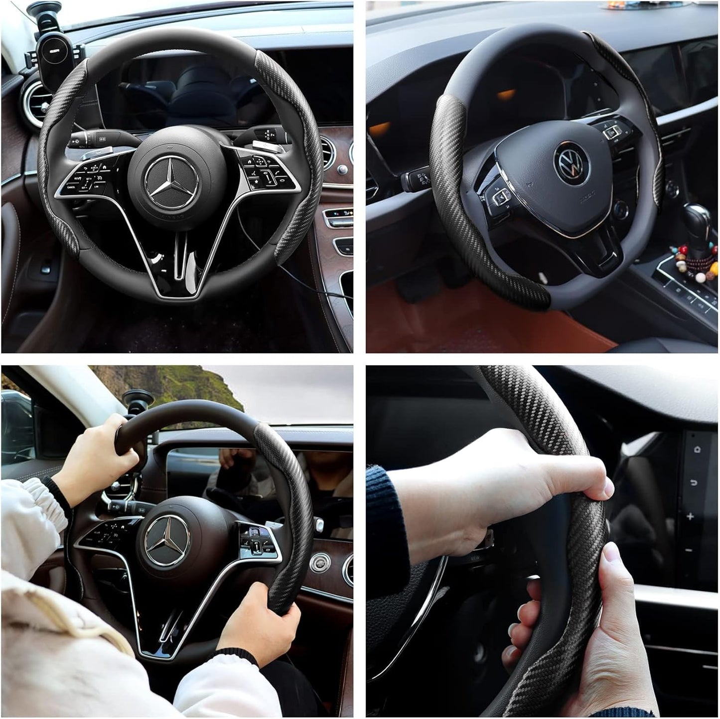 Anti-Slip Car Steering Wheel Cover