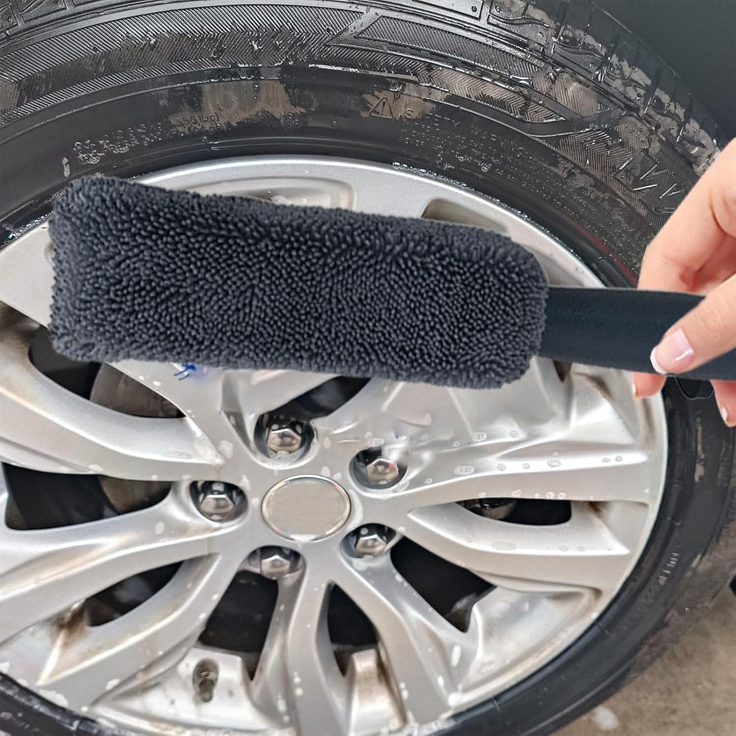 Microfiber Car Wheel Rim Brush