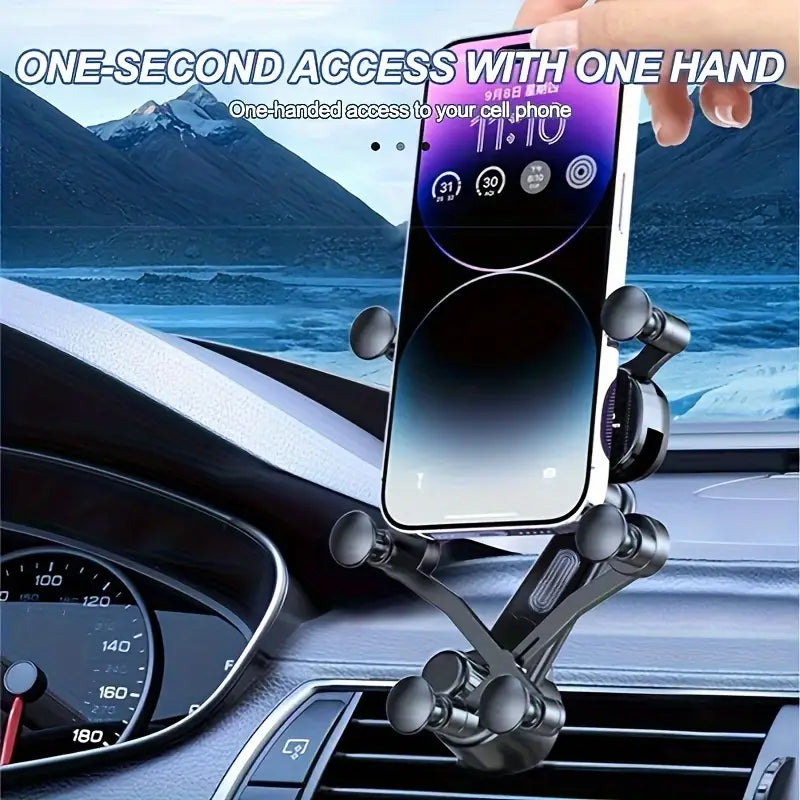 360-Degree Rotatable Car Vent Phone Holder
