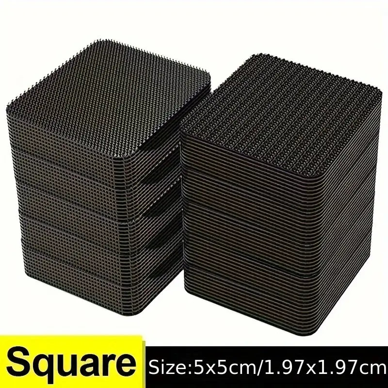 ملصقات تثبيت السجاد ذات الوجهين (10 أزواج)