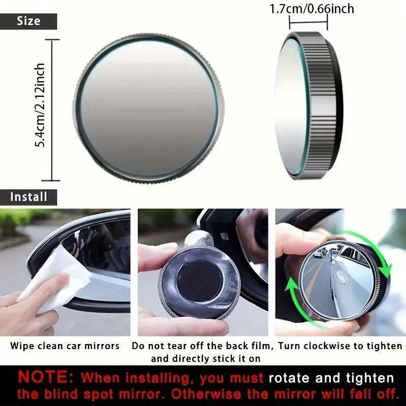 Car Blind Spot Mirror(One Pair)