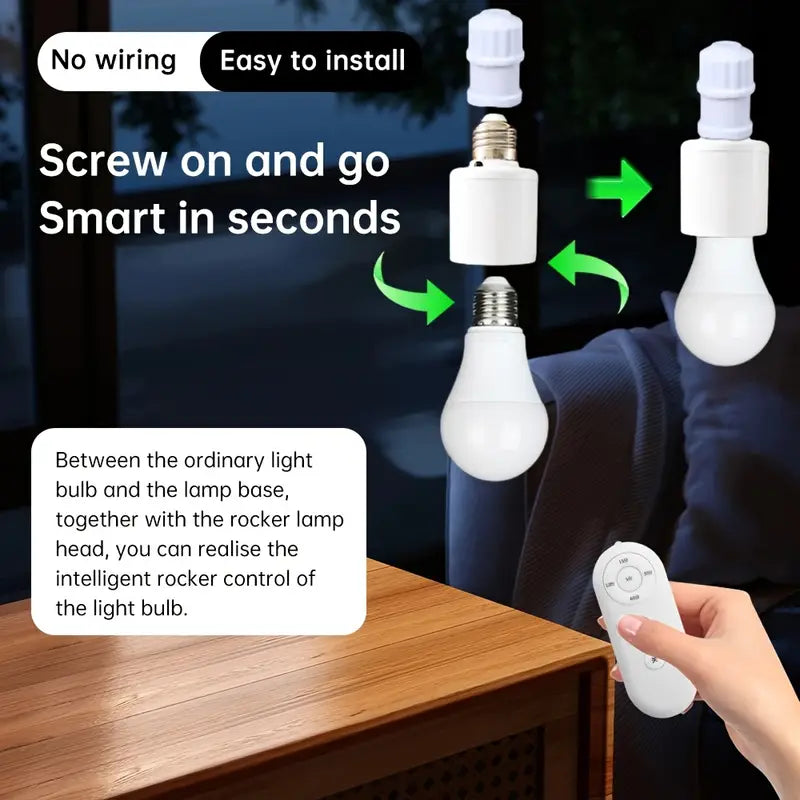 Remote Control Lamp Holder(2 Pcs)