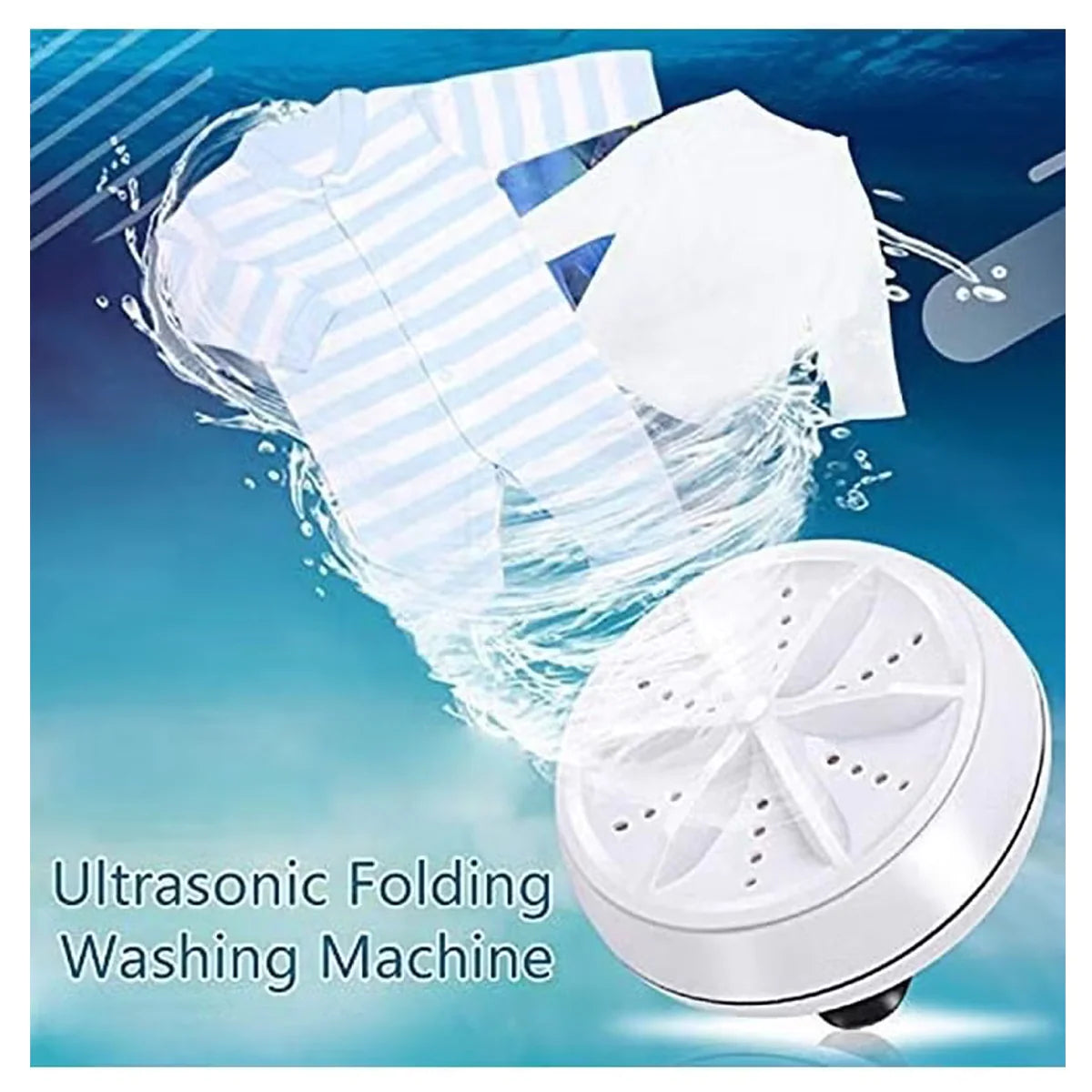 2 in 1 Mini Portable Washing Machine