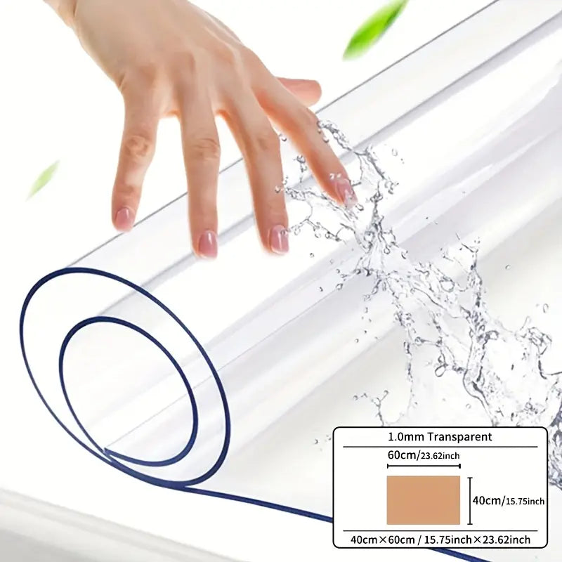 غطاء حماية طاولة مستطيل من مادة PVC