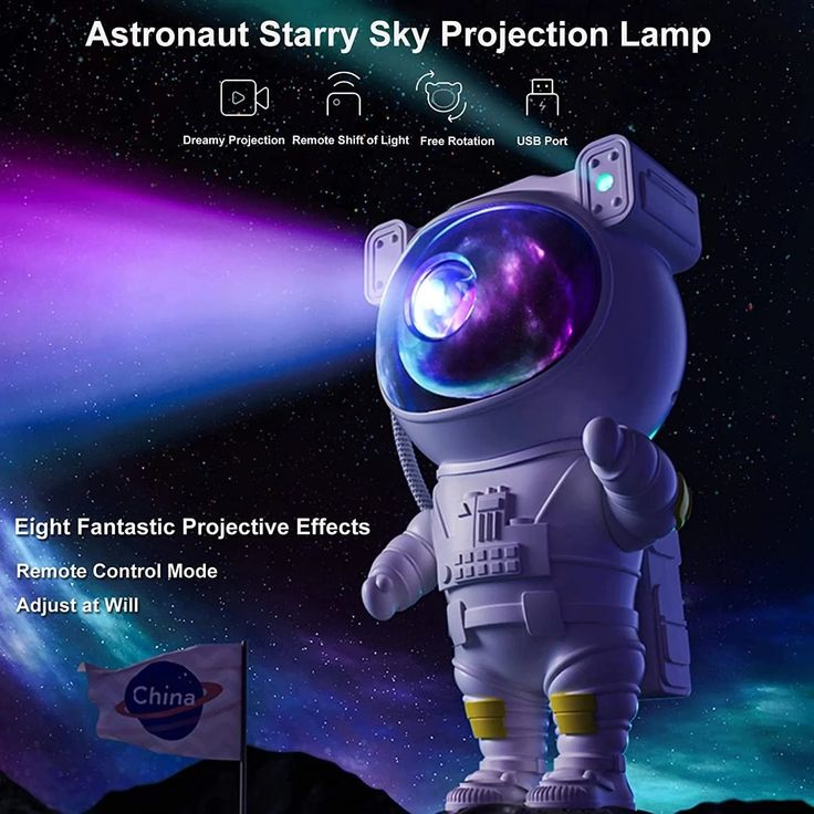 Astronaut Galaxy Room Projector