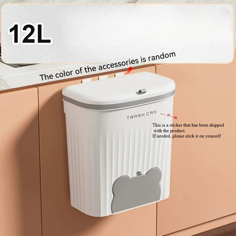 Wall-Mounted Trash Can
