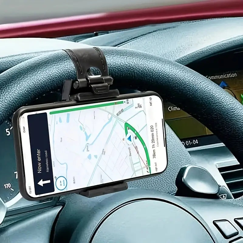 Car Steering Wheel Phone Holder