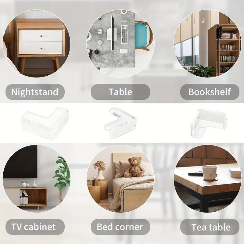 واقيات الزوايا (عبوة من 8 قطع)