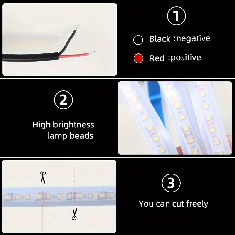 12V LED Hood Light Strip for Car(1.5m)