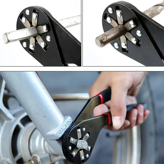 Adjustable Hexagonal Steel Wrench