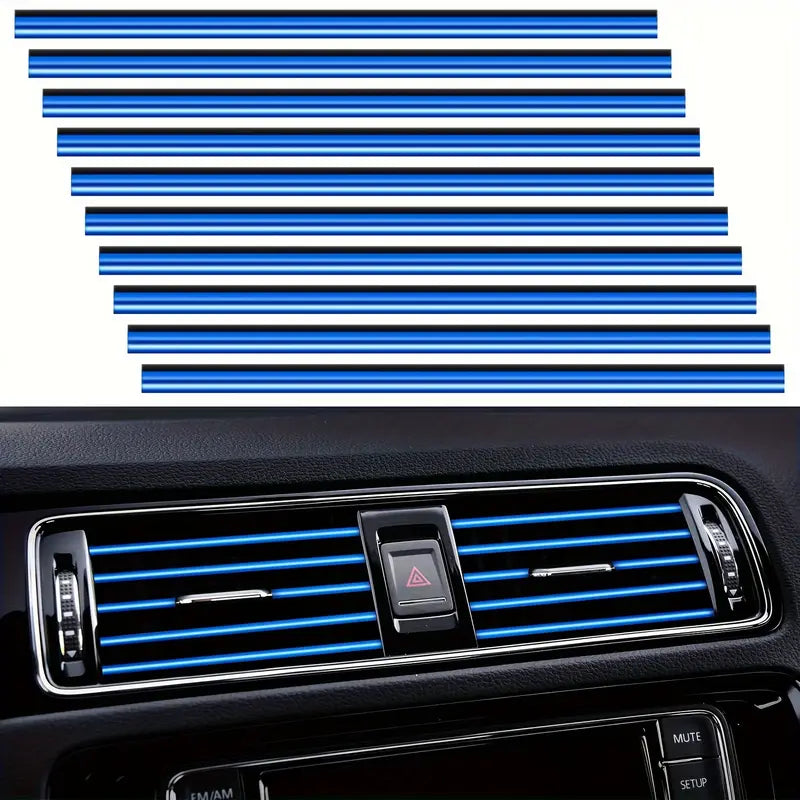Car Air Conditioner Air Outlet Decorative Strips(20 pcs)