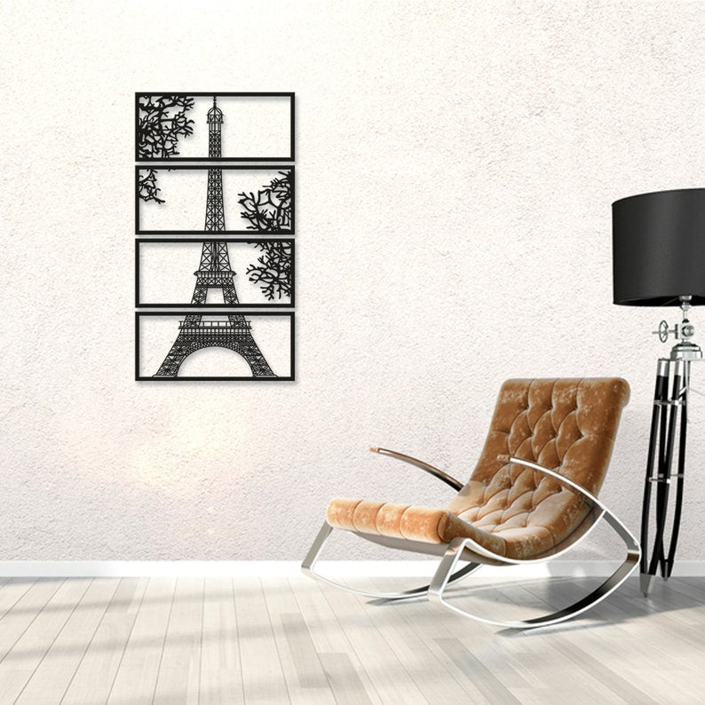 Eiffel Tower Wall Decor