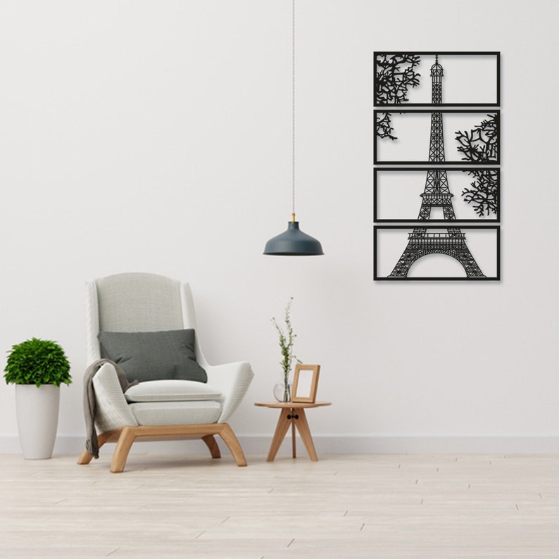 Eiffel Tower Wall Decor
