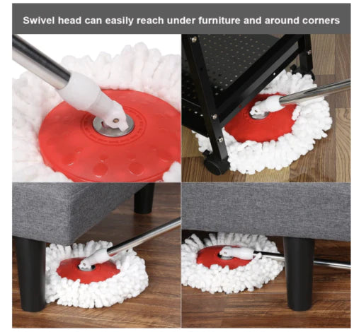 ممسحة ودلو سهلان الدوران