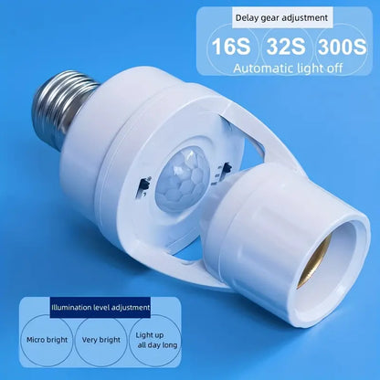 Human Body Sensor Conversion Lamp holder