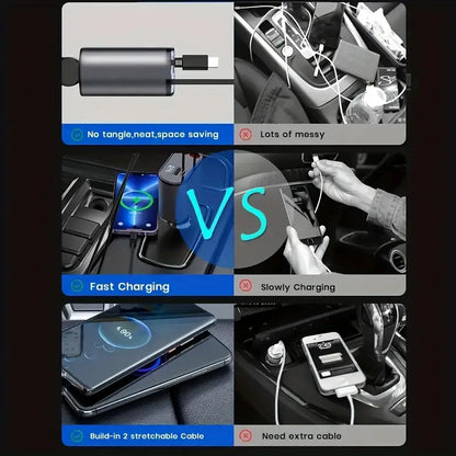 Retractable Car Charger