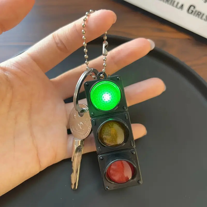 Mini Traffic Light Keychain(One Pair)
