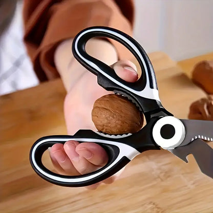 Multifunctional Stainless Steel Kitchen Scissors