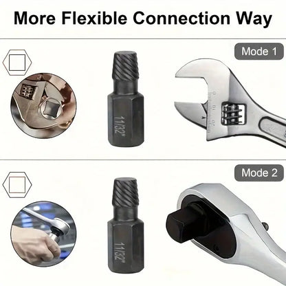 10pcs Damaged Screw Extractor