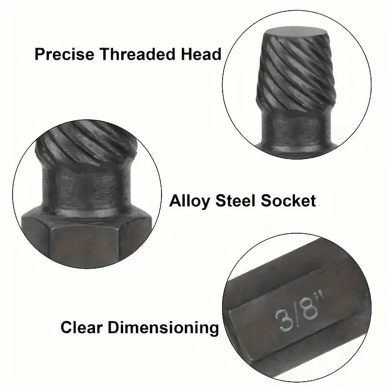 10pcs Damaged Screw Extractor