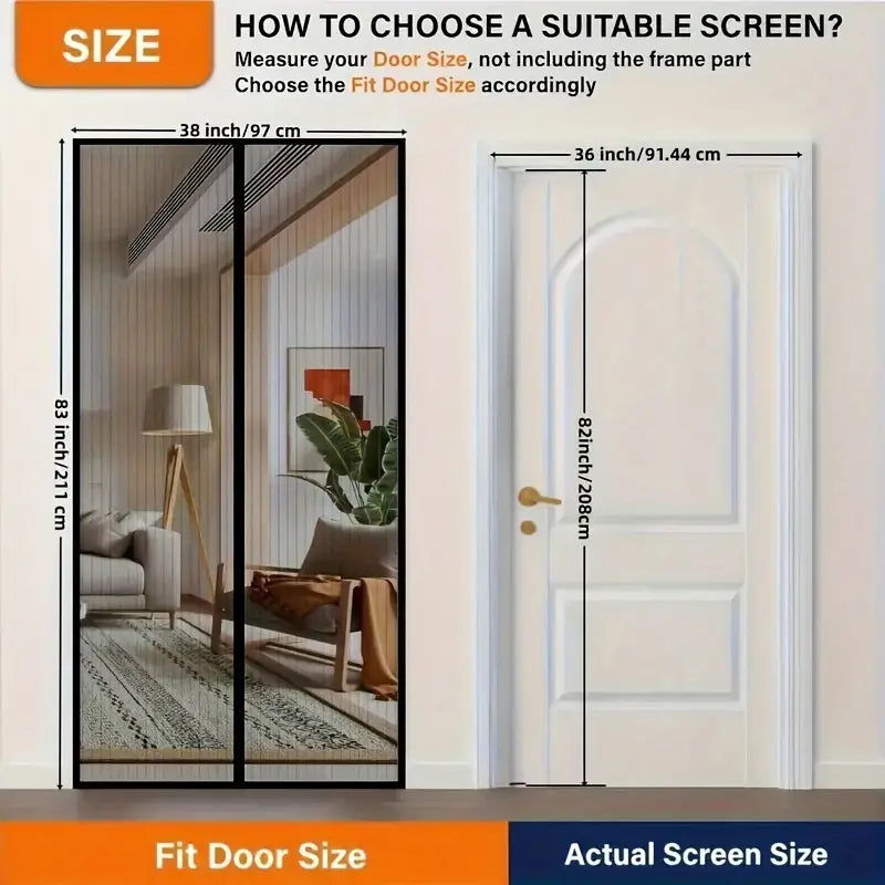 Magnetic Screen Door