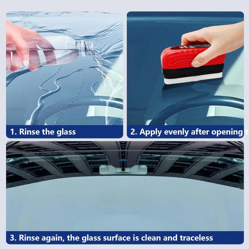 Universal Glass Oil Film Cleaning Brush