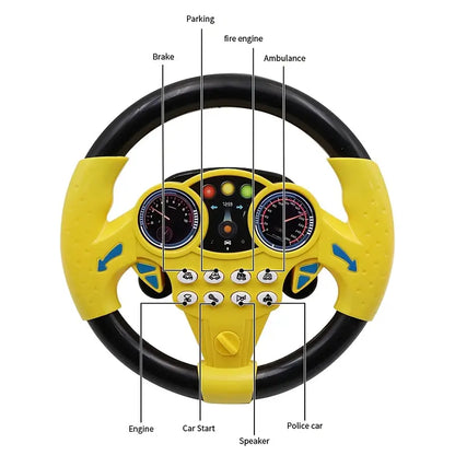 Kids Driving Simulator Steering Wheel Toy