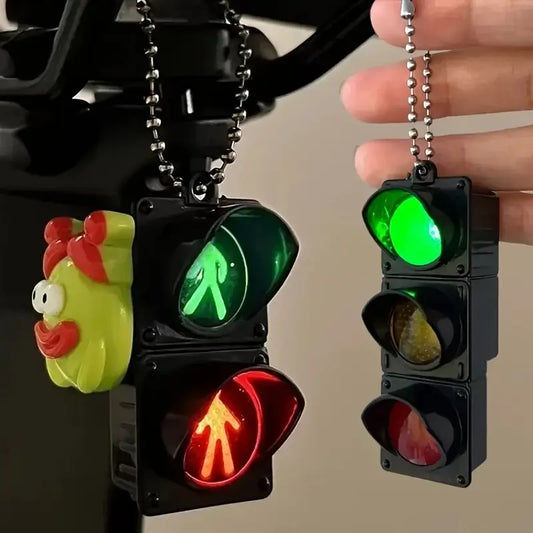 Mini Traffic Light Keychain(One Pair)