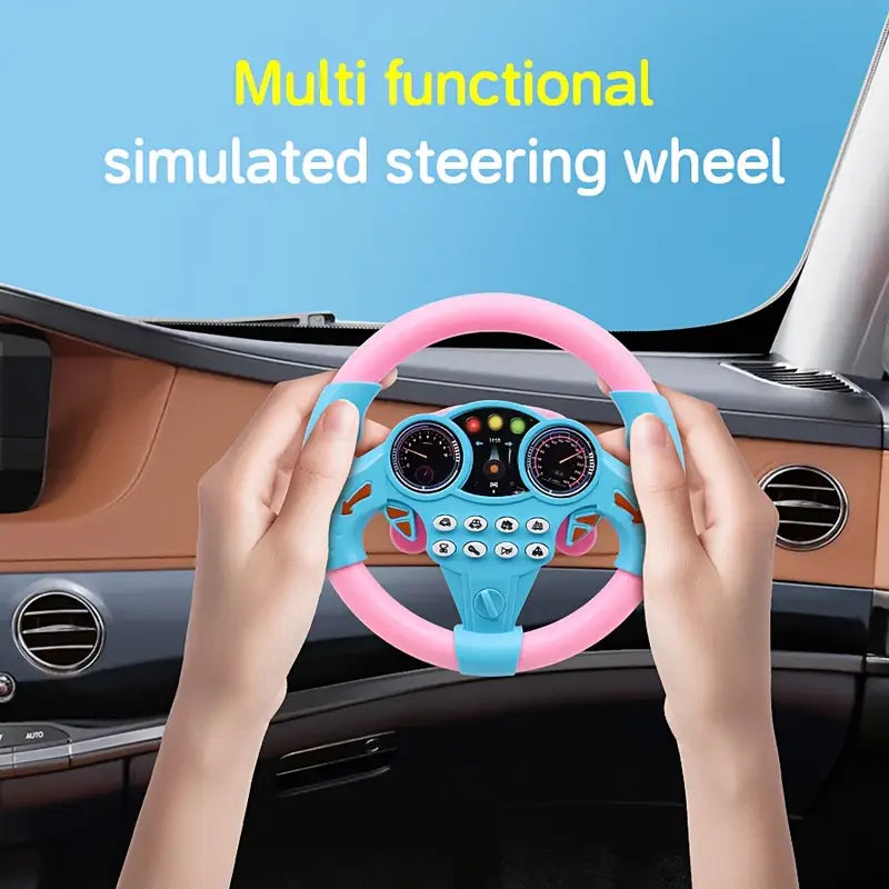 Kids Driving Simulator Steering Wheel Toy