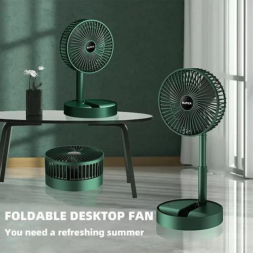 Telescopic Foldable Electric Fan