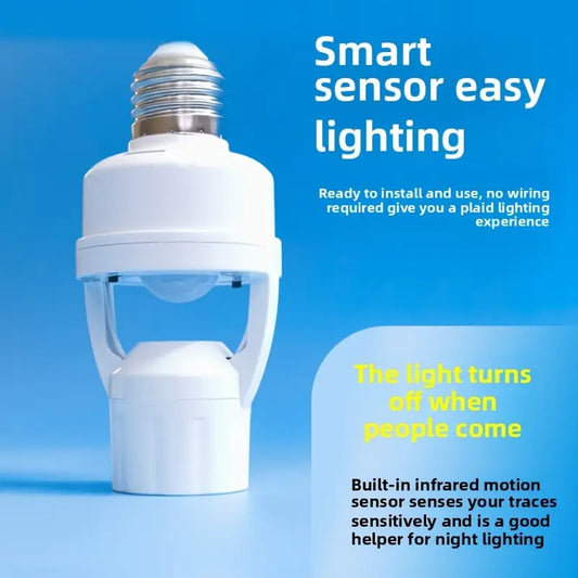 Human Body Sensor Conversion Lamp holder