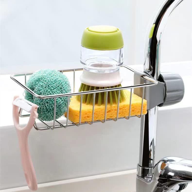 Adjustable Stainless Steel Faucet Shelf