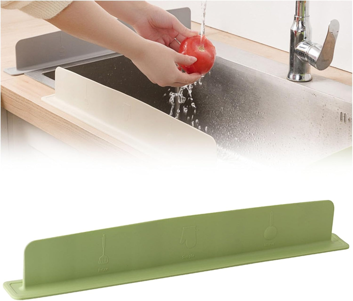 Silicone Kitchen Sink Splash Guard