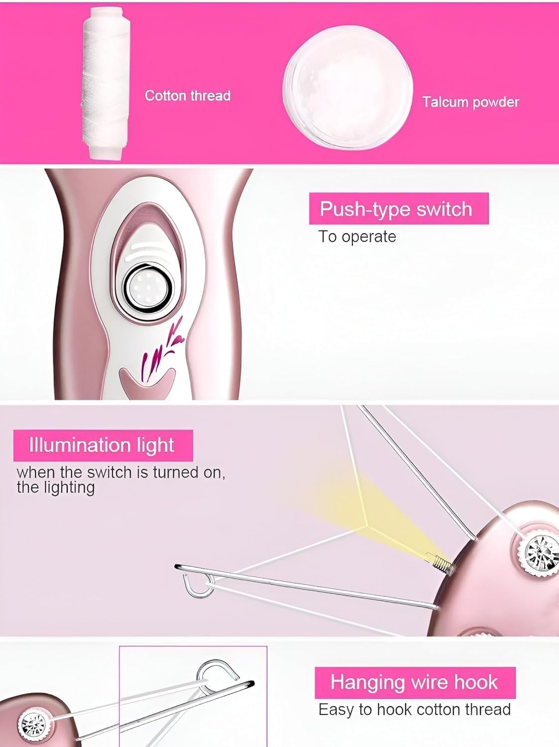 Face Hair Removal Device