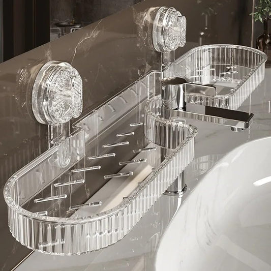 Suction Cup Faucet Shelf