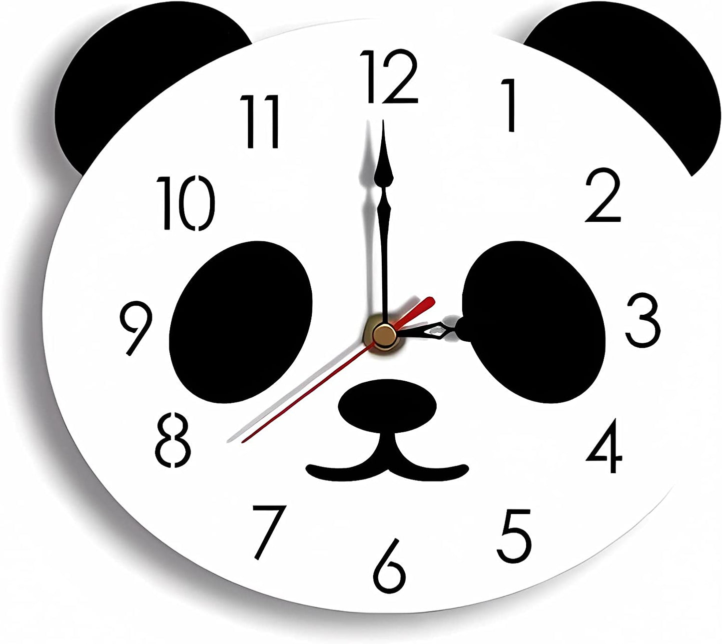 Cheerful Panda Wall Clock