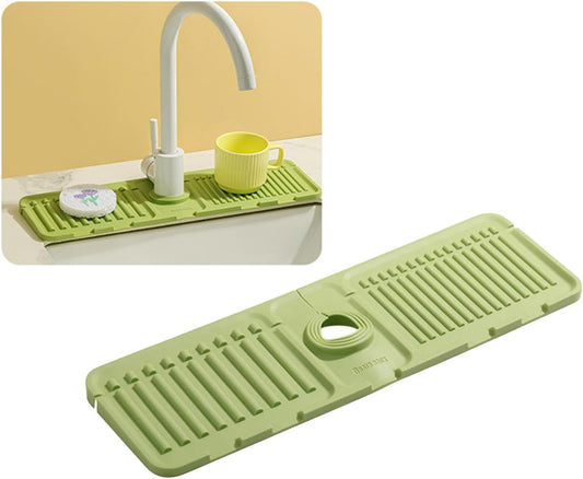 حصيرة صنبور الحوض المصنوعة من السيليكون